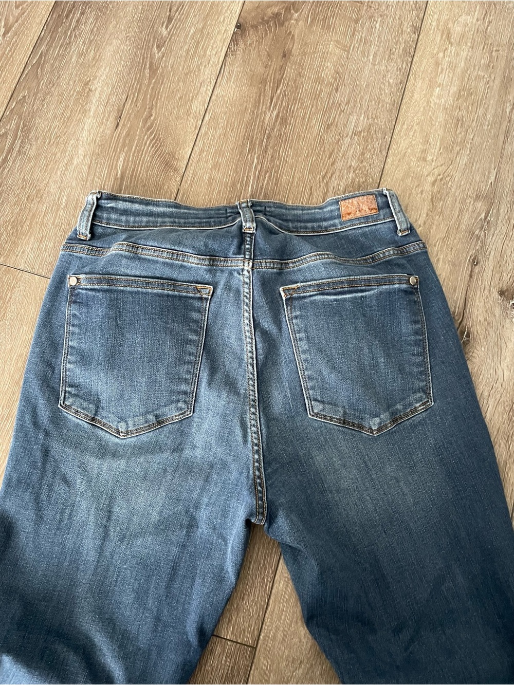 Judy Blue JB82356DK Mid Rise Straight Leg Jeans Size 14 - Picture 6 of 9